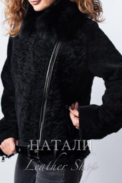 Дамско кожено яке Катя