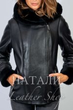 Дамски кожух Анита с качулка