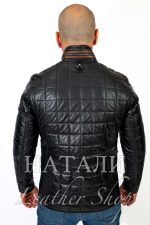 Мъжко кожено яке Зоран Black