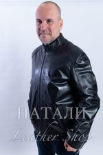 Мъжко кожено яке Тома