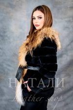 Дамско палто от чинчила Ася Black
