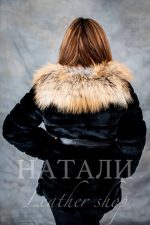 Дамско палто от чинчила Ася Black