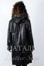 Дамско кожено манто Жизел
