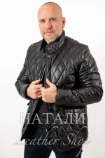Мъжки кожух Ясен Black
