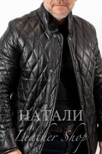 Мъжки кожух Ясен Black