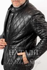 Мъжки кожух Ясен Black