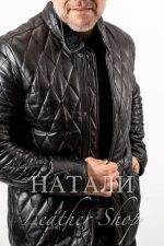 Мъжки кожух Ясен Black
