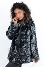 Двустранно кожено яке Марая с Чинчила