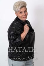 Дамско кожено яке Бина