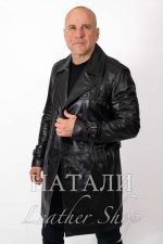 Мъжки кожен Френч
