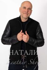 Мъжко кожено яке Даниел