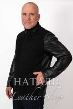 Мъжко кожено яке Даниел
