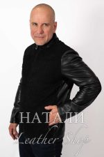 Мъжко кожено яке Даниел
