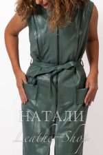 Дамско кожено манто Бранимира