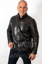 Мъжка кожена чанта Bond Black