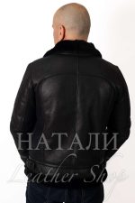 Мъжки кожух Ален Black