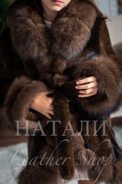 Детски кожух Анна-Мария Brown