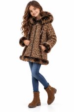 Детски кожух София Brown
